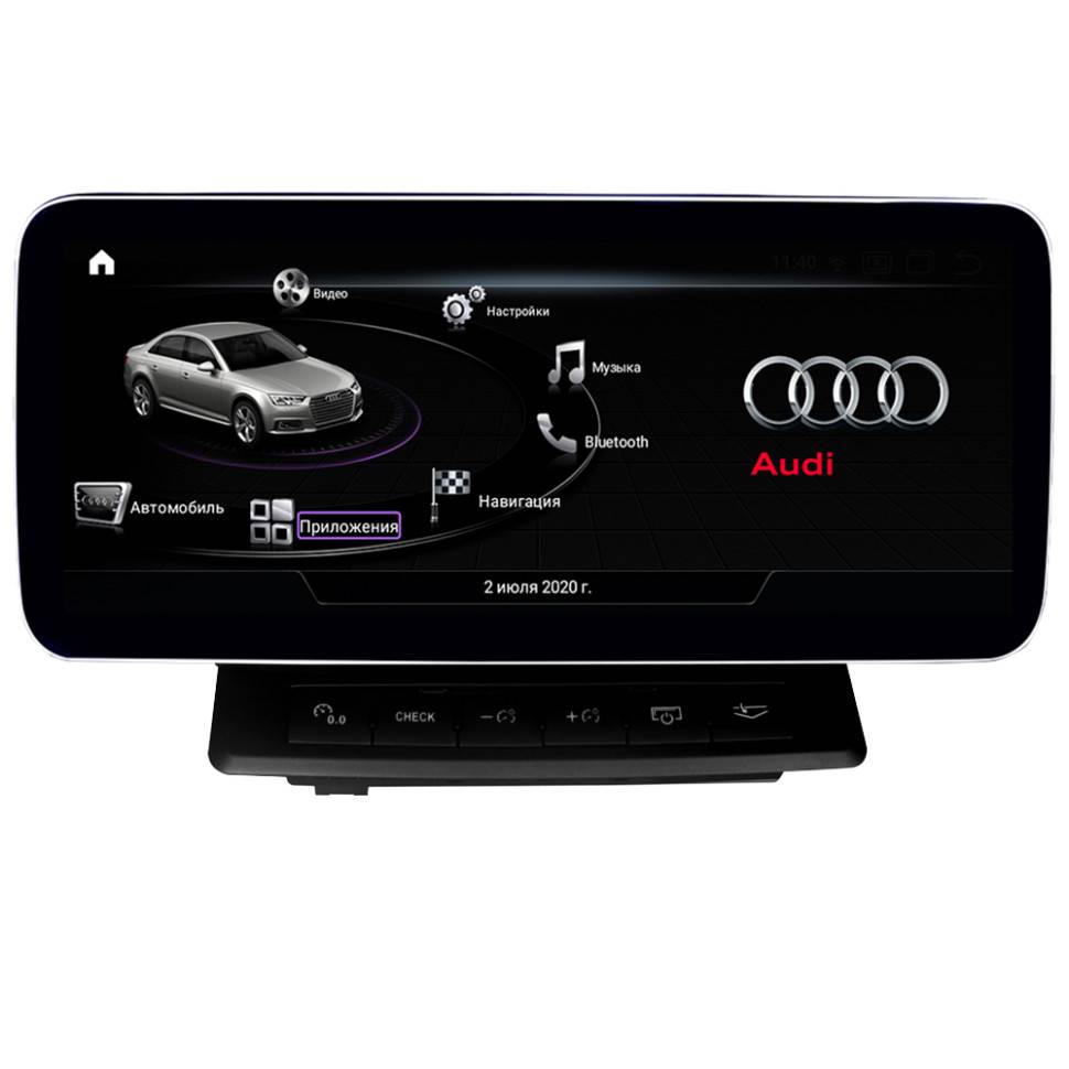 Штатная магнитола Parafar для Audi Q7 (2005-2009) 2G экран 10.25" разрешение 1920*720 на Android 11.0 (PF7949)